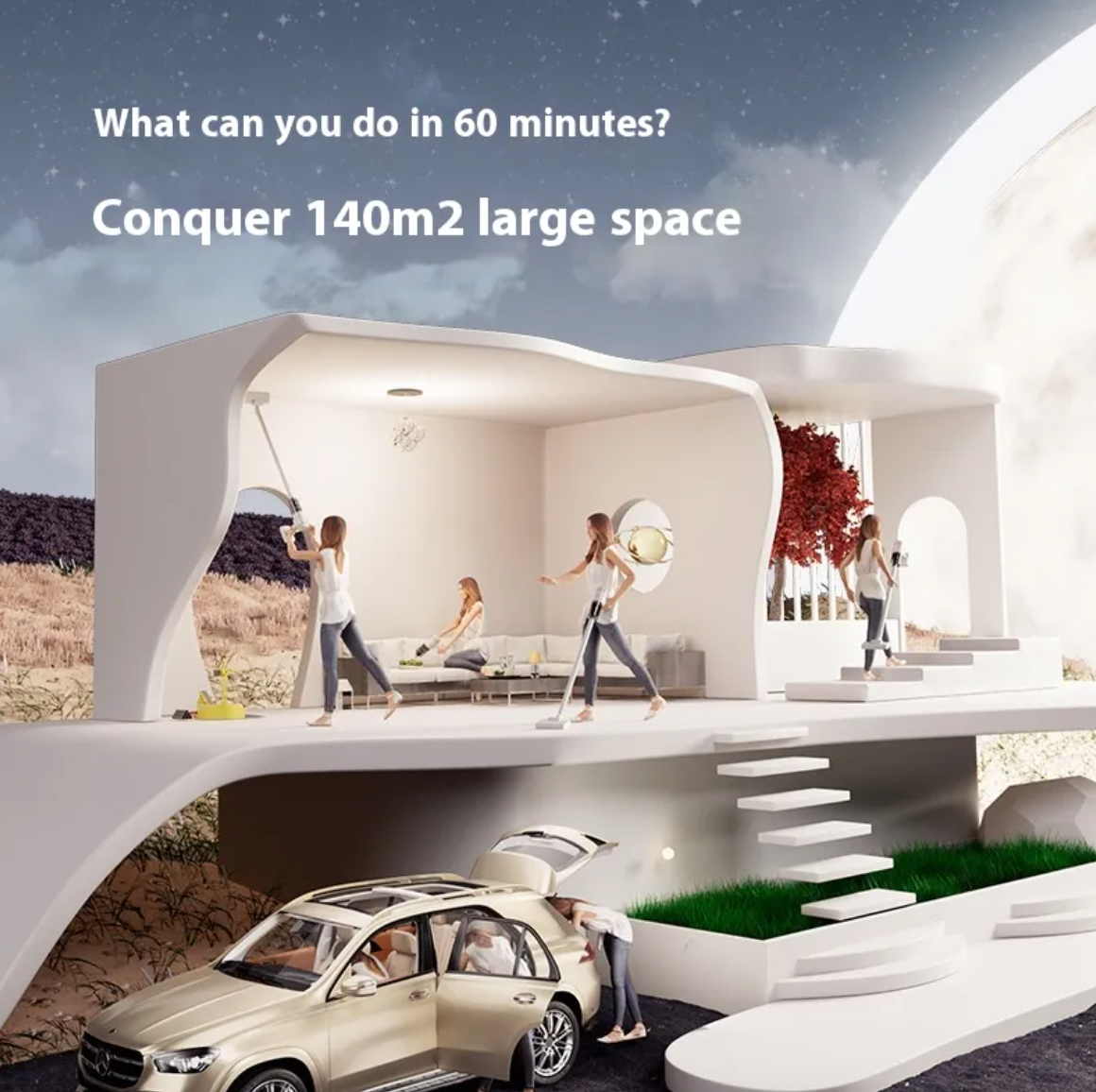 Handheld Cordless Car Vacuum Cleaner