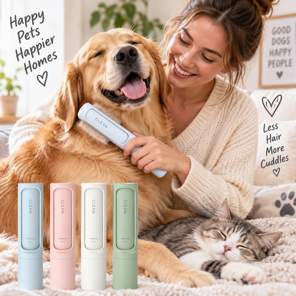 Reusable Pet Hair Remover Brush