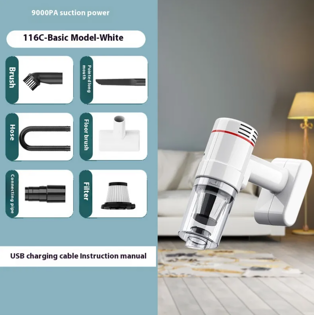 Handheld Cordless Car Vacuum Cleaner